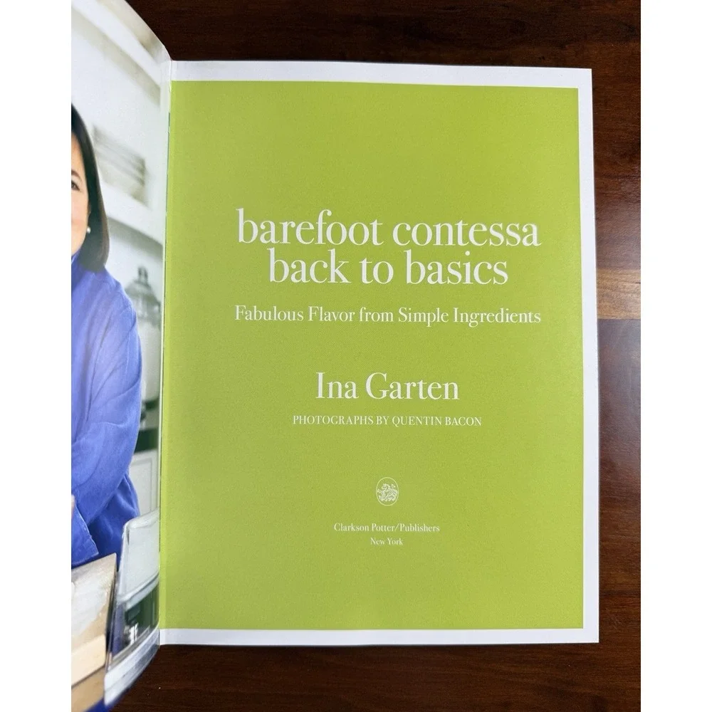 Ina Garten Barefoot Contessa Lot Of 3 Cookbooks Back to Basics, Family Style..
